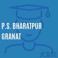 P.S. Bharatpur Granat Primary School Logo