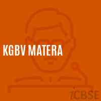 Kgbv Matera Middle School Logo
