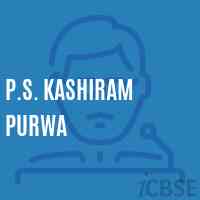 P.S. Kashiram Purwa Primary School Logo