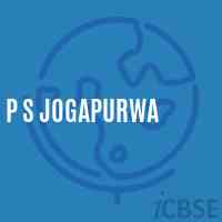 P S Jogapurwa Primary School Logo