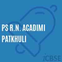 Ps R.N. Acadimi Patkhuli Primary School Logo