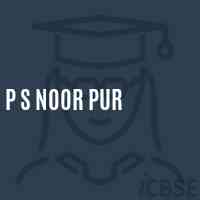 P S Noor Pur Primary School Logo