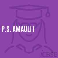 P.S. Amauli I Primary School Logo
