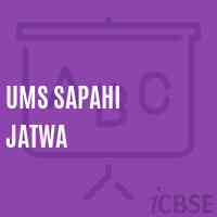 Ums Sapahi Jatwa Middle School Logo