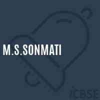 M.S.Sonmati Middle School Logo