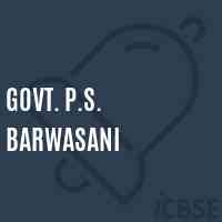Govt. P.S. Barwasani Primary School Logo