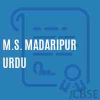 M.S. Madaripur Urdu Middle School Logo