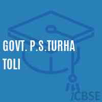Govt. P.S.Turha Toli Primary School Logo