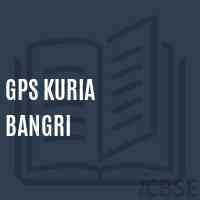 Gps Kuria Bangri Primary School Logo