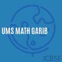 Ums Math Garib Middle School Logo