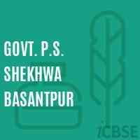 Govt. P.S. Shekhwa Basantpur Primary School Logo