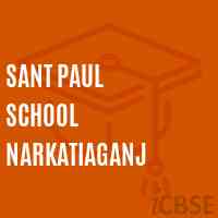 Sant Paul School Narkatiaganj Logo