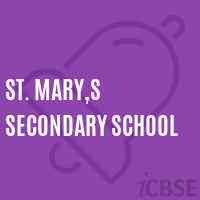 St. Mary,S Secondary School Logo