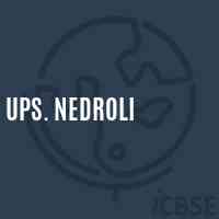 Ups. Nedroli School Logo