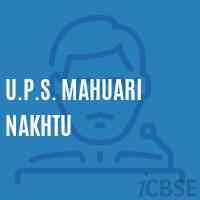U.P.S. Mahuari Nakhtu Middle School Logo