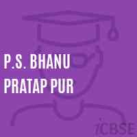 P.S. Bhanu Pratap Pur Primary School Logo