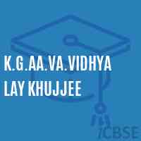 K.G.Aa.Va.Vidhyalay Khujjee Middle School Logo