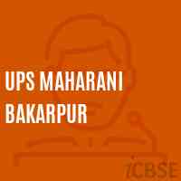 Ups Maharani Bakarpur Middle School Logo