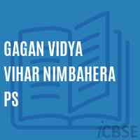 Gagan Vidya Vihar Nimbahera Ps Primary School Logo