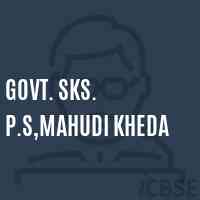 Govt. Sks. P.S,Mahudi Kheda Primary School Logo