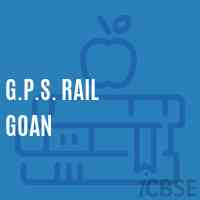 G.P.S. Rail Goan Primary School Logo