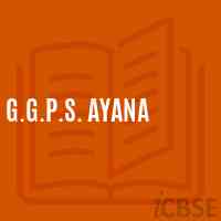 G.G.P.S. Ayana Primary School Logo