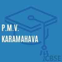 P.M.V. Karamahava Middle School Logo