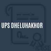 Ups Dheluhakhor Middle School Logo