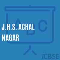 J.H.S. Achal Nagar Middle School Logo