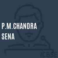 P.M.Chandra Sena Middle School Logo