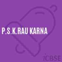 P.S.K.Rau Karna Primary School Logo