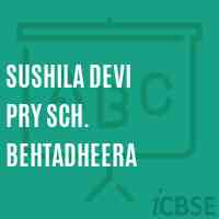 Sushila Devi Pry Sch. Behtadheera Primary School Logo