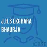 J.H.S Ekghara Bhaurja Middle School Logo