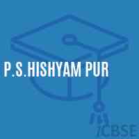 P.S.Hishyam Pur Primary School Logo