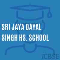 Sri Jaya Dayal Singh Hs. School Logo
