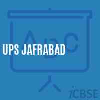 Ups Jafrabad Middle School Logo