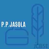 P.P.Jasola Primary School Logo