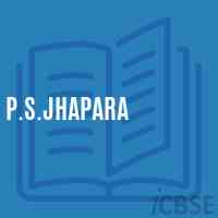 P.S.Jhapara Primary School Logo