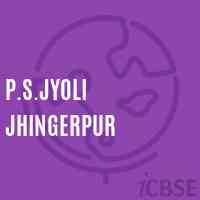 P.S.Jyoli Jhingerpur Primary School Logo