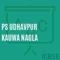 PS Udhavpur kauwa nagla Primary School Logo