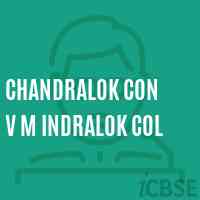 Chandralok Con V M Indralok Col Middle School Logo