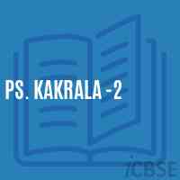 Ps. Kakrala -2 Primary School Logo