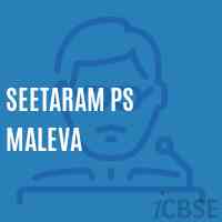 Seetaram Ps Maleva Primary School Logo