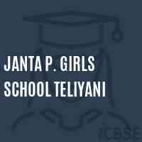 Janta P. Girls School Teliyani Logo