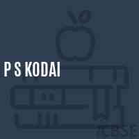 P S Kodai Primary School Logo