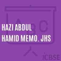 Hazi Abdul Hamid Memo. Jhs Middle School Logo