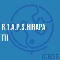 R.T.A.P.S.Hirapatti Primary School Logo