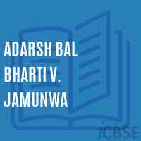 Adarsh Bal Bharti V. Jamunwa Primary School Logo