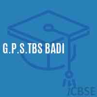 G.P.S.Tbs Badi Primary School Logo