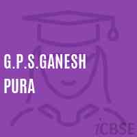 G.P.S.Ganesh Pura Primary School Logo